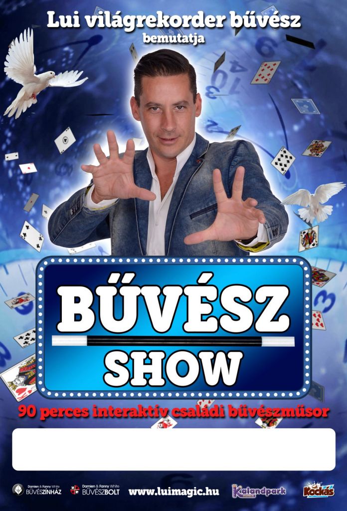 Bűvész Show művelődési házaknak Lui bűvésszel